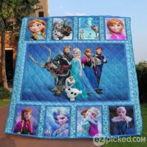 Frozen Quilt Blanket Vq06  Quilt